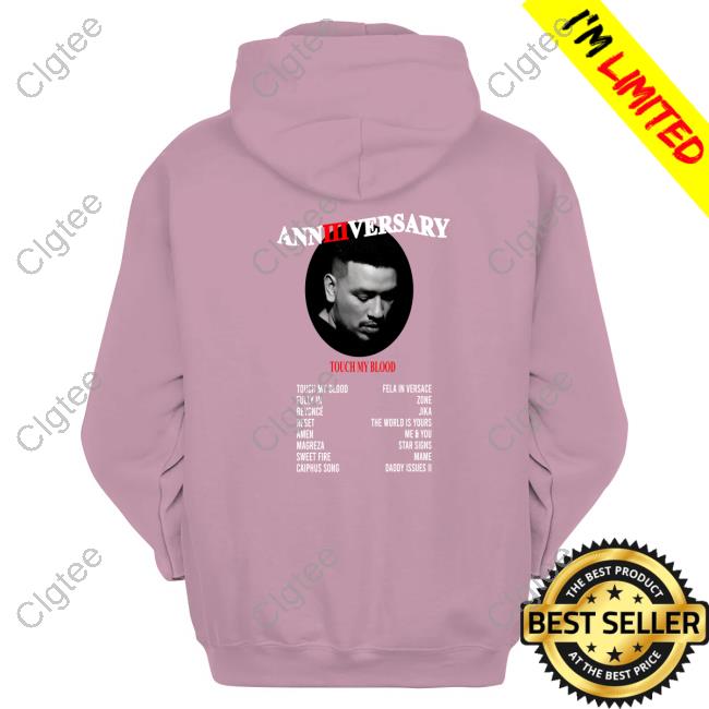 AKA Touch My Blood Third Anniversary Shirt AKA Touch My Blood Third Anniversary Shirt