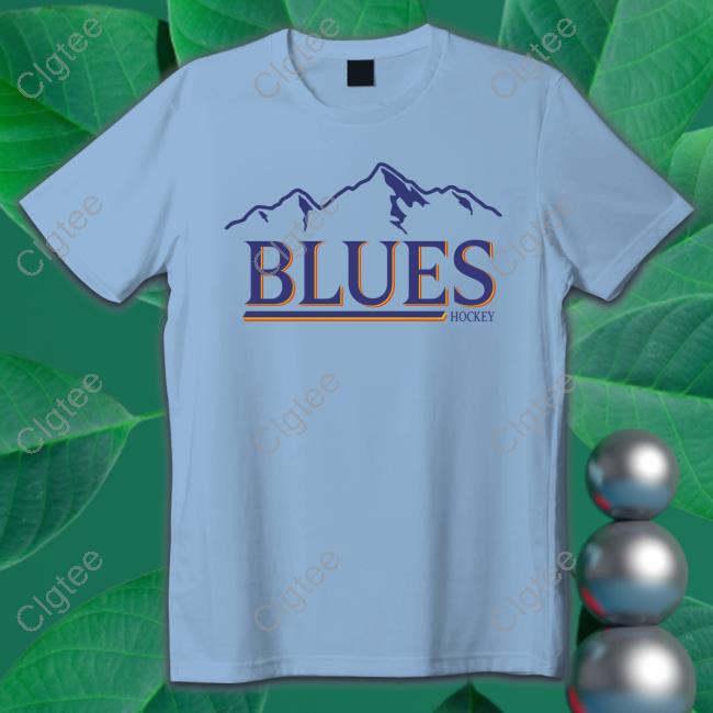 Vintage Mountain Blues Hockey Hoodie Vintage Mountain Blues Hockey Hoodie