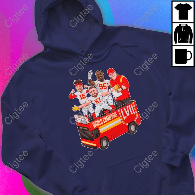 Barstool Sports Kc Parade Long Sleeve T Shirt World Champions Barstool Sports Kc Parade Long Sleeve T Shirt World Champions