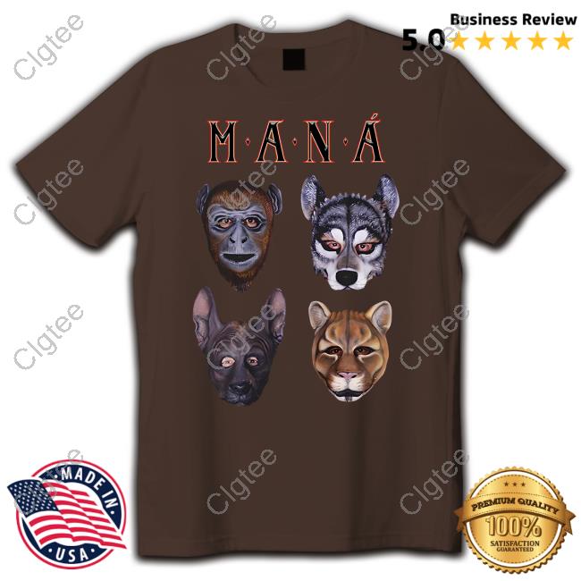 Maná Merch Masks Long Sleeve Tee Maná Merch Masks Long Sleeve Tee