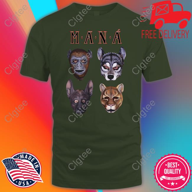 Maná Merch Masks Long Sleeve Tee Maná Merch Masks Long Sleeve Tee