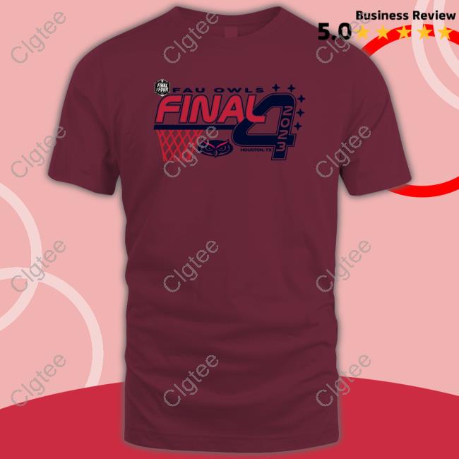 Official FAU Owls 2023 Final Four Oversized Long Sleeve T Shirt Official FAU Owls 2023 Final Four Oversized Long Sleeve T Shirt