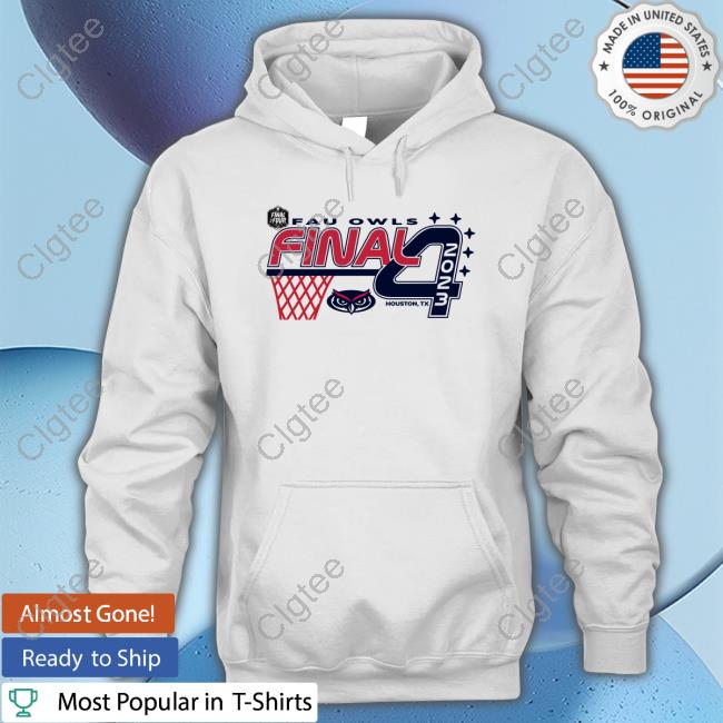 Official FAU Owls 2023 Final Four Oversized Long Sleeve T Shirt Official FAU Owls 2023 Final Four Oversized Long Sleeve T Shirt