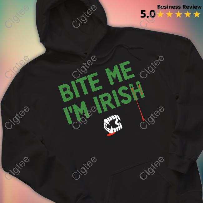 Tizzyent Bite Me I'm Irish Long Sleeve T Shirt Creepy Company Merch Tizzyent Bite Me I'm Irish Long Sleeve T Shirt Creepy Company Merch