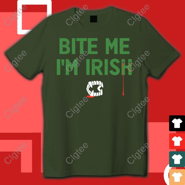Tizzyent Bite Me I'm Irish Long Sleeve T Shirt Creepy Company Merch Tizzyent Bite Me I'm Irish Long Sleeve T Shirt Creepy Company Merch