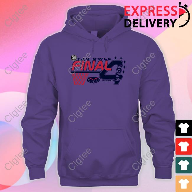 Official FAU Owls 2023 Final Four Oversized Long Sleeve T Shirt Official FAU Owls 2023 Final Four Oversized Long Sleeve T Shirt