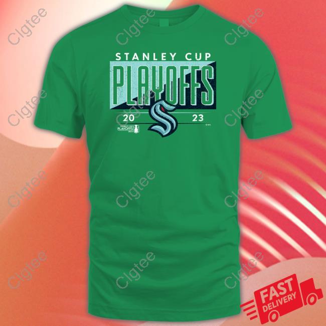 Official NHL Shop Seattle Kraken 2023 Stanley Cup Playoffs T-Shirt