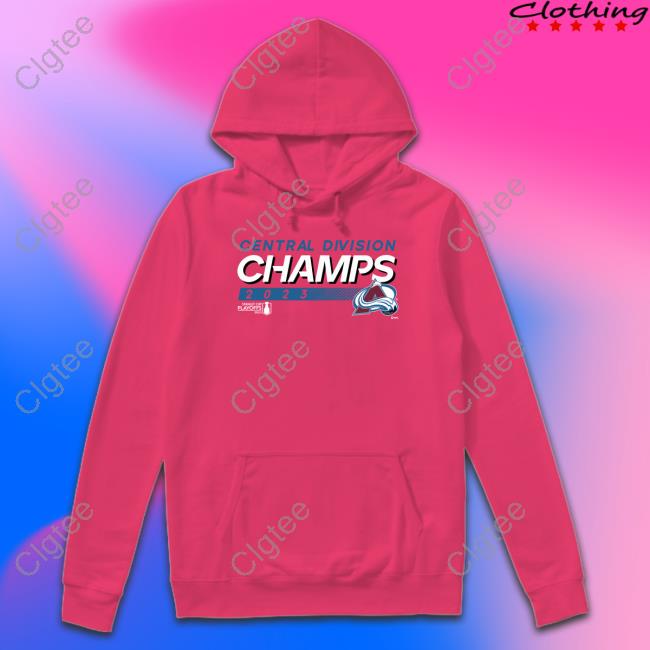 Colorado Avalanche 2023 Central Division Champions T-Shirt Colorado Avalanche 2023 Central Division Champions T-Shirt