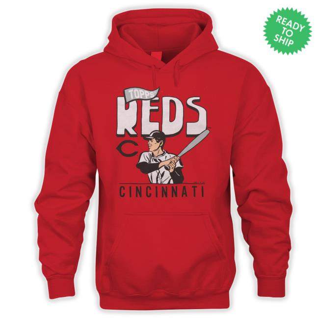 Mlb X Topps Cincinnati Reds Sweatshirt - Clgtee