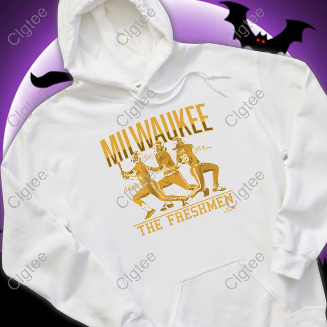 Breakingt Merch Brice Turang Joey Wiemer & Garrett Mitchell Milwaukee The Freshmen Sweatshirt Breakingt Merch Brice Turang Joey Wiemer & Garrett Mitchell Milwaukee The Freshmen Sweatshirt