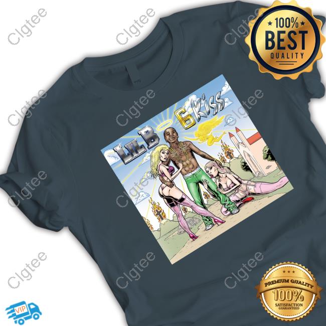 Official Basedworld Merch Lil B 6 Kiss T-Shirt Official Basedworld Merch Lil B 6 Kiss T-Shirt