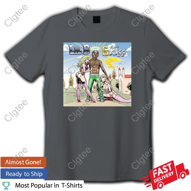 Official Basedworld Merch Lil B 6 Kiss T-Shirt Official Basedworld Merch Lil B 6 Kiss T-Shirt
