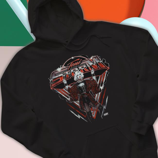 Official Shop Aew Toni Storm Bad Storm Ahead T-Shirt Official Shop Aew Toni Storm Bad Storm Ahead T-Shirt