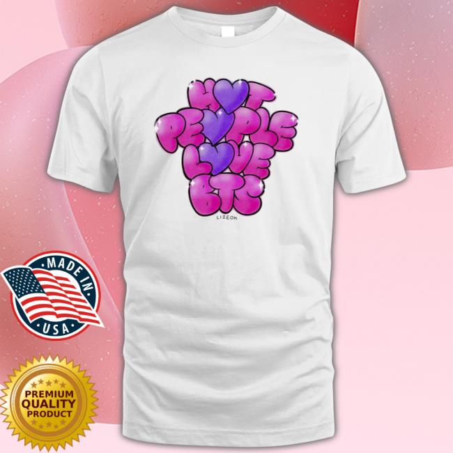 Official Hot People Love Bts Shirt Official Hot People Love Bts Shirt