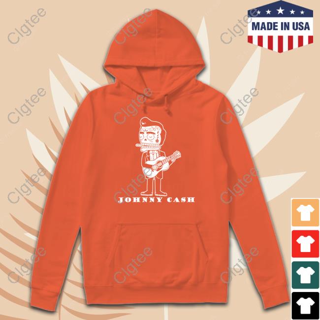 Dom Lucre Johnny Cash Skull T-Shirt Dom Lucre Johnny Cash Skull T-Shirt