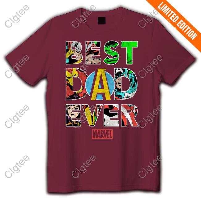 Marvel Best Dad Ever T Shirt Marvel Best Dad Ever T Shirt