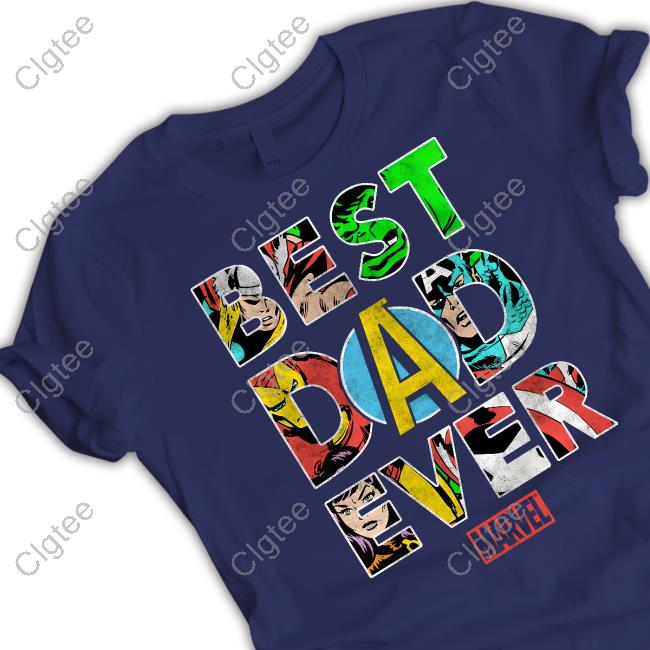 Marvel Best Dad Ever T Shirt Marvel Best Dad Ever T Shirt
