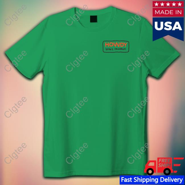 Howdy Space Program Intergalactic Long Sleeve T Shirt Howdy Space Program Intergalactic Long Sleeve T Shirt