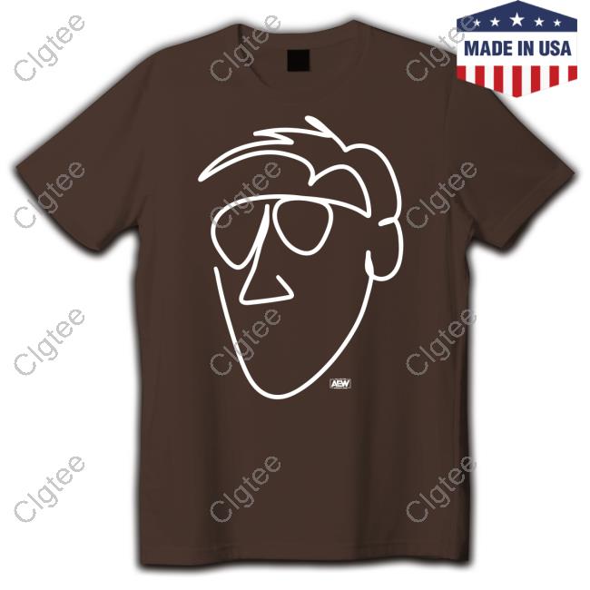 Orange Cassidy One Line Shirt Orange Cassidy One Line Shirt