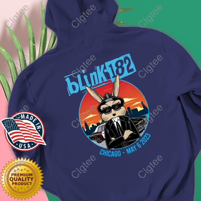 Blink-182 May 6 2023 Chicago Bunny Special Edition T-Shirt Blink-182 May 6 2023 Chicago Bunny Special Edition T-Shirt