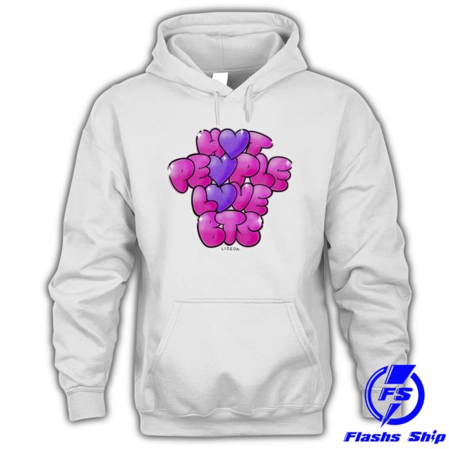 Official Hot People Love Bts Shirt Official Hot People Love Bts Shirt