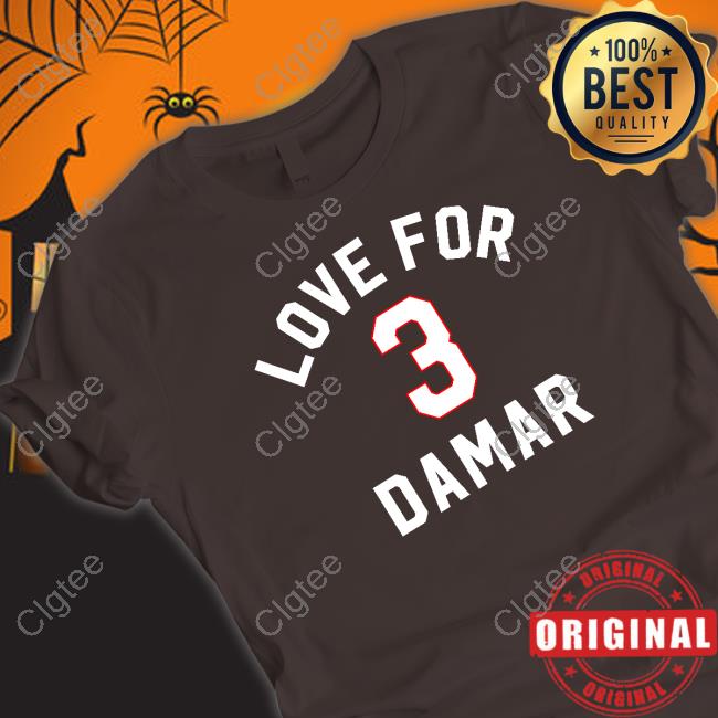 Official Love For 3 Damar Tee Shirt Official Love For 3 Damar Tee Shirt