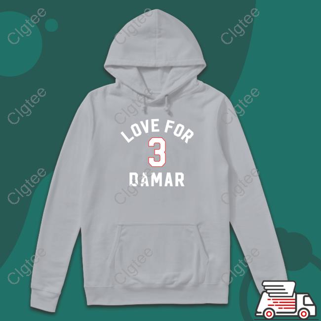 Official Love For 3 Damar Tee Shirt Official Love For 3 Damar Tee Shirt