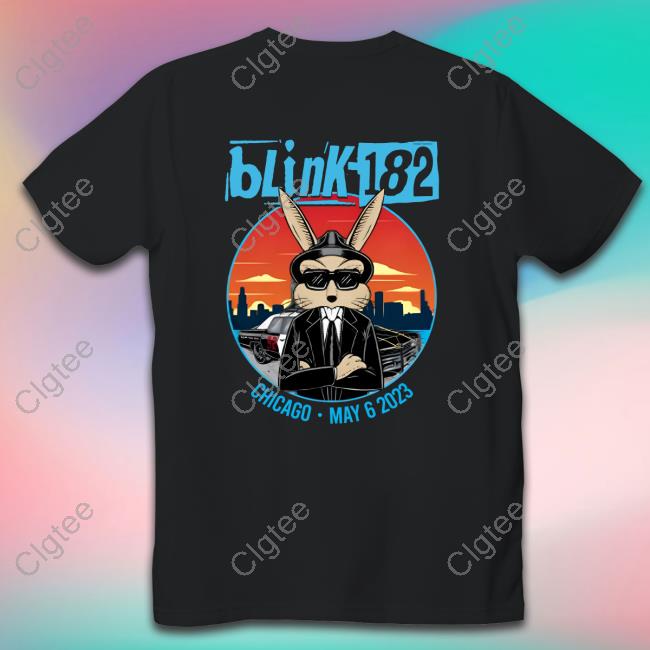 Blink-182 May 6 2023 Chicago Bunny Special Edition T-Shirt Blink-182 May 6 2023 Chicago Bunny Special Edition T-Shirt