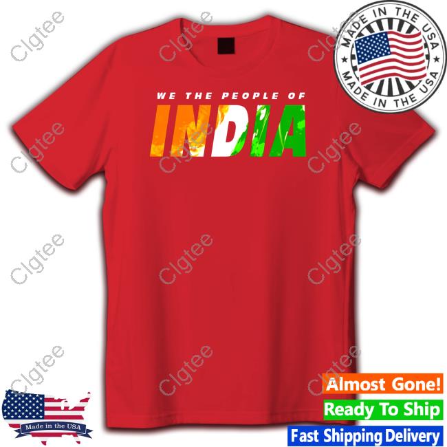 We The People Of India T-Shirt We The People Of India T-Shirt