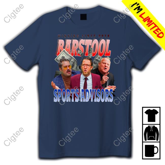 Barstool Sports Advisors Tee Shirt Barstool Sports Advisors Tee Shirt