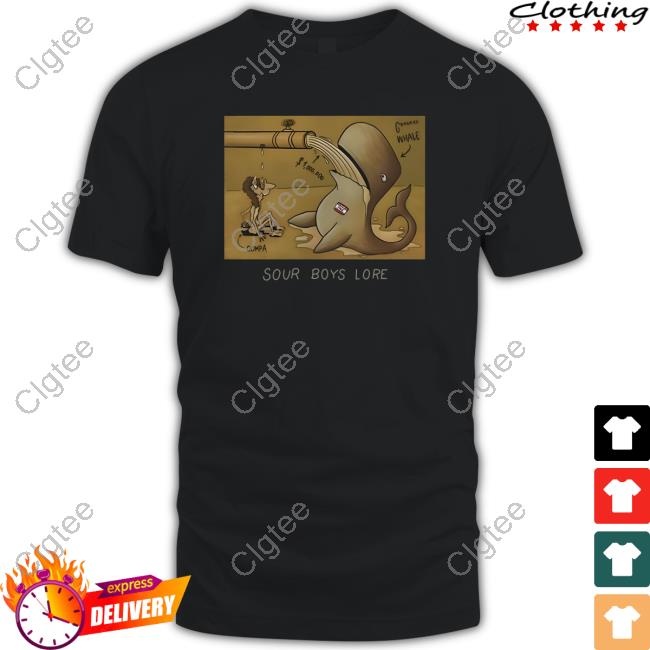 Official Sour Boys Lore Tee Shirt Official Sour Boys Lore Tee Shirt