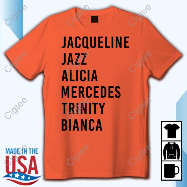 Jacqueline Jazz Alicia Mercedes Trinity Bianca Shirts Jacqueline Jazz Alicia Mercedes Trinity Bianca Shirts