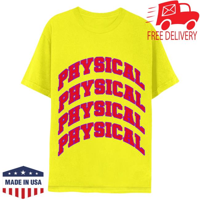 Official Dua Lipa Clothing Store Shop Yellow Physical Shirt 2023 DuaLipa Merch Official Dua Lipa Clothing Store Shop Yellow Physical Shirt 2023 DuaLipa Merch