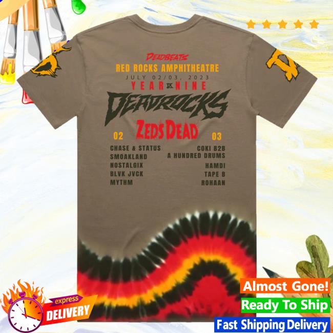 Deadrocks IX - Event Tie Dye New Shirt Deadrocks IX - Event Tie Dye New Shirt