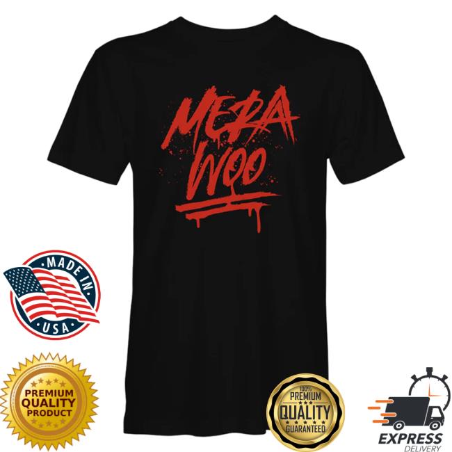 Official Anuel Aa Clothing Store Shop Anuelmerch Mera Woo Black/Red T-Shirt Anuelaa Merch