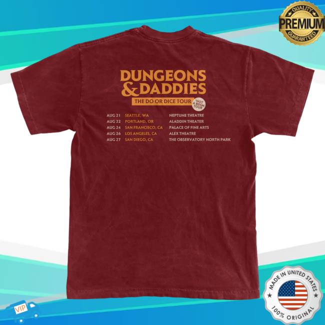 Official Dungeons And Daddies Merch Store Do Or Dice Tour Shirt Dungeonsanddaddies Shop Official Dungeons And Daddies Merch Store Do Or Dice Tour Shirt Dungeonsanddaddies Shop