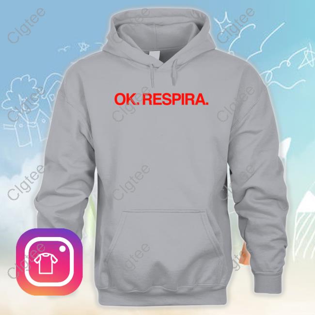 Official Elodie Merch Ok Respira T Shirts Official Elodie Merch Ok Respira T Shirts