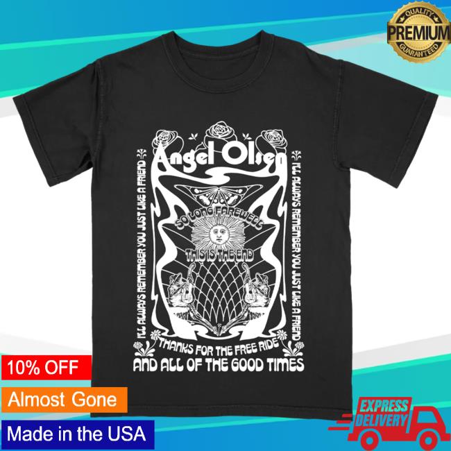 Official Hello Merch Angel Olsen So Long Farewell Pullover Hoodie AngelOlsen HelloMerch Official Hello Merch Angel Olsen So Long Farewell Pullover Hoodie AngelOlsen HelloMerch