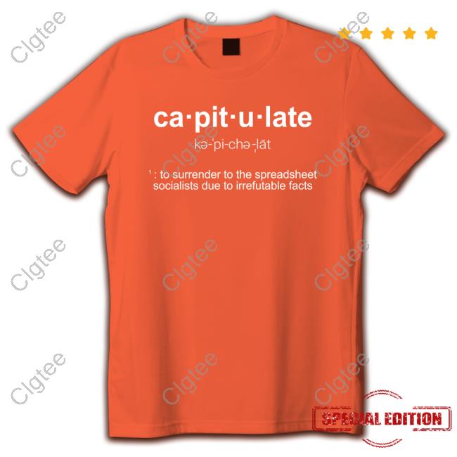Adam Levitan Ca-Pit-U-Late Long Sleeved T Shirt Adam Levitan Ca-Pit-U-Late Long Sleeved T Shirt