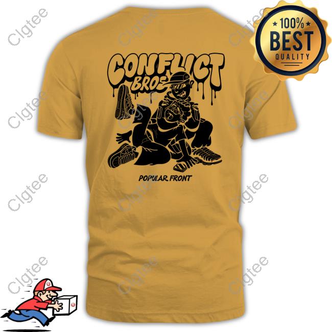 Support Popular Front Conflict Bros Shirt Support Popular Front Conflict Bros Shirt