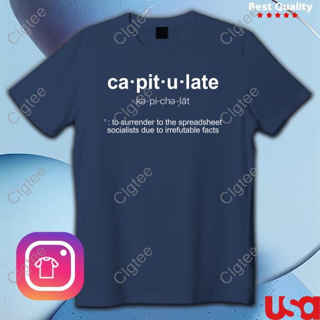 Adam Levitan Ca-Pit-U-Late Long Sleeved T Shirt Adam Levitan Ca-Pit-U-Late Long Sleeved T Shirt