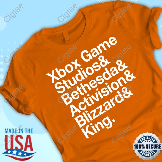 Xbox Game Studios & Bethesda & Activision & Blizzard & King Sweatshirt Xbox Game Studios & Bethesda & Activision & Blizzard & King Sweatshirt