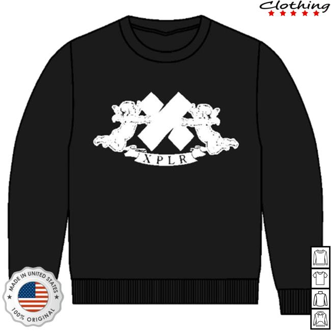 Official Shop XPLR Merch Store Sam And Colby Angel Crew neck Sweatshirt ShopXPLR Official Shop XPLR Merch Store Sam And Colby Angel Crew neck Sweatshirt ShopXPLR