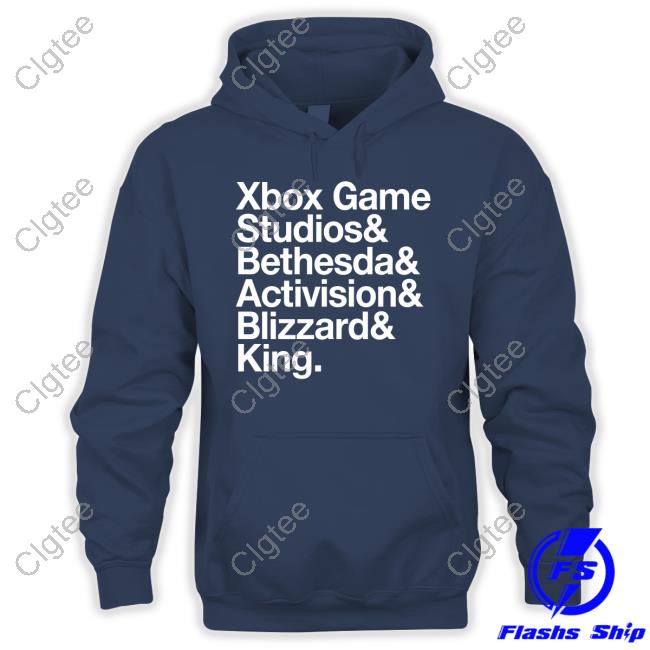 Xbox Game Studios & Bethesda & Activision & Blizzard & King Sweatshirt Xbox Game Studios & Bethesda & Activision & Blizzard & King Sweatshirt