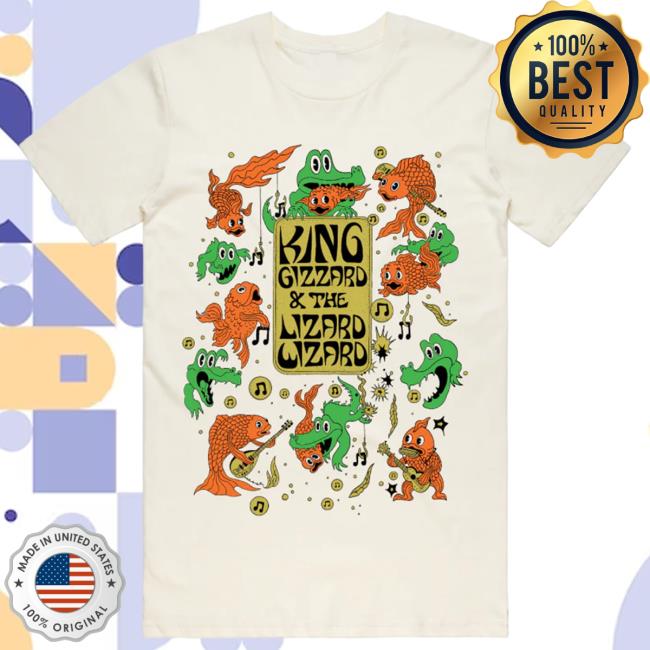 Gizzverse Fishie Hooks Tee Shirt Gizzverse Fishie Hooks Tee Shirt