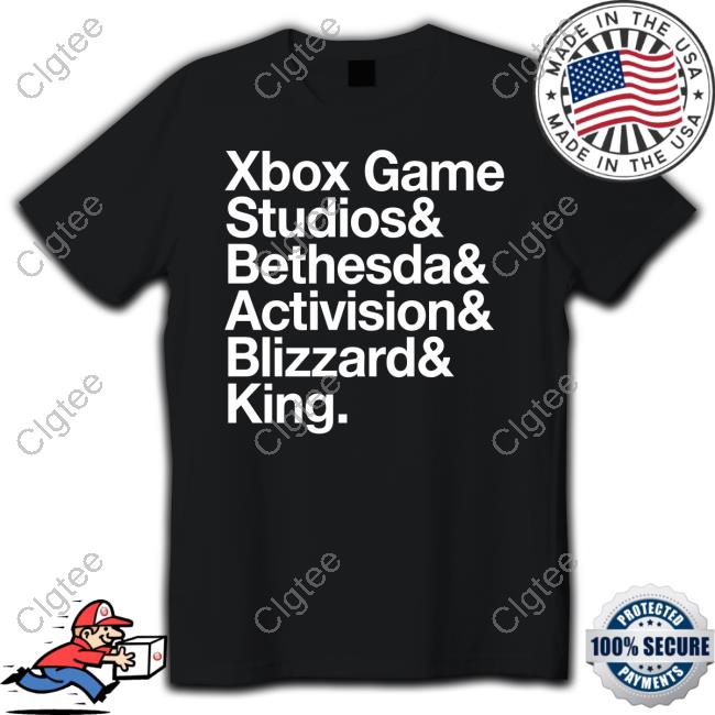 Xbox Game Studios & Bethesda & Activision & Blizzard & King Sweatshirt Xbox Game Studios & Bethesda & Activision & Blizzard & King Sweatshirt