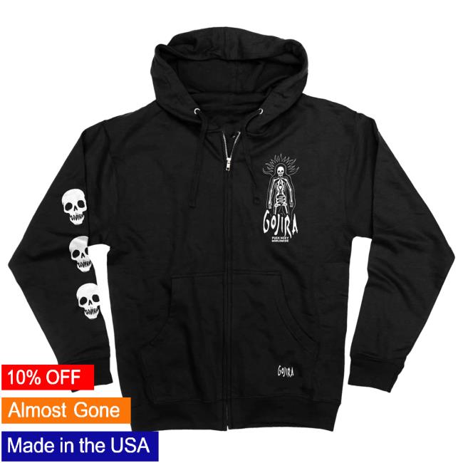 Puck Hcky Merch Shop Store Gojira 'The Shooting Star' Zip Up Hoodie 2023