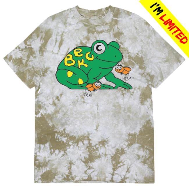 Official Beck Merch Shop Frog T Shirt - Crystal Wash Official Beck Merch Shop Frog T Shirt - Crystal Wash