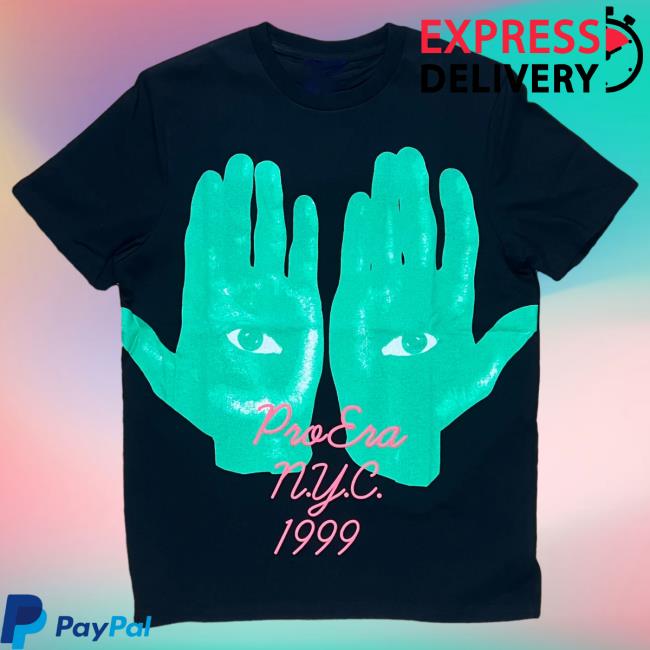 The Pro Era Merch Shop Black "Hands" New T Shirt The Pro Era Merch Shop Black "Hands" New T Shirt