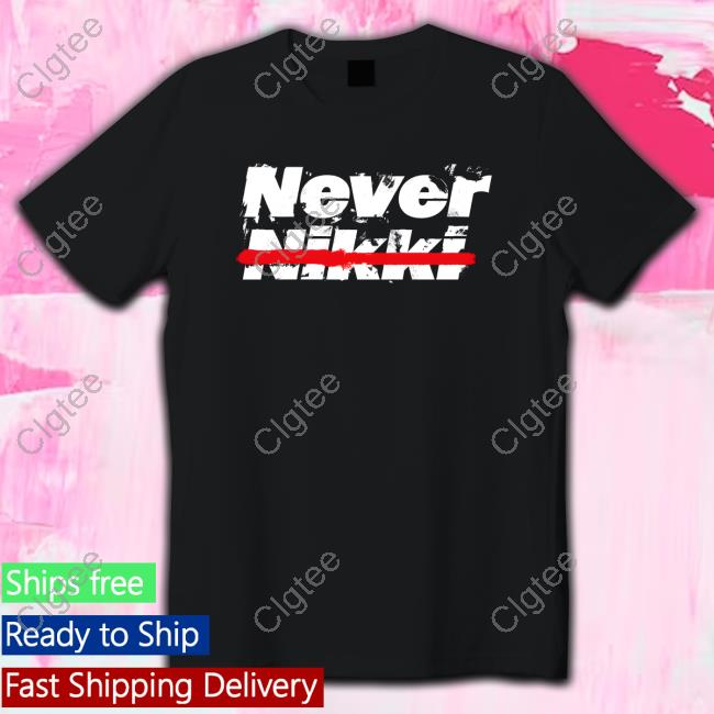 Official Robert Johnson Never Nikki Shirt New Official Robert Johnson Never Nikki Shirt New